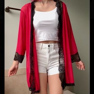 Vampire core sheer robe
